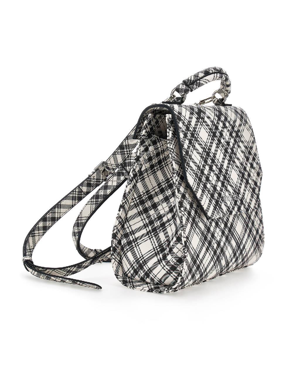 Monnalisa Zainetto tessuto tartan Offerta esclusiva