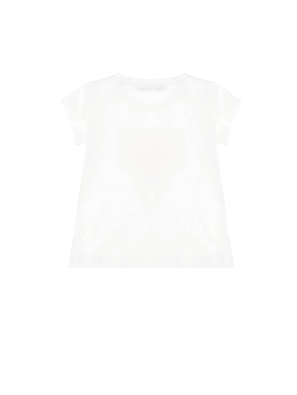 Monnalisa T-shirt cotone stampata con strass Cyber Monday