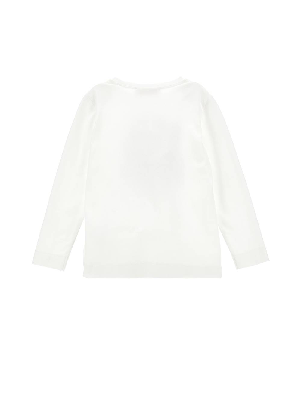 Monnalisa T-shirt cotone stampa fiocco Offerta Anniversario