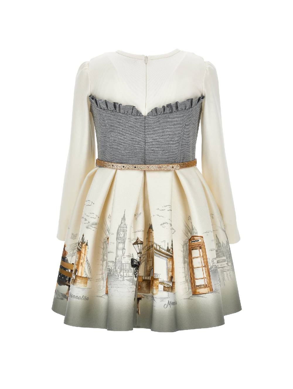 Monnalisa Abito bustier ispirazione Londra Latest fashion