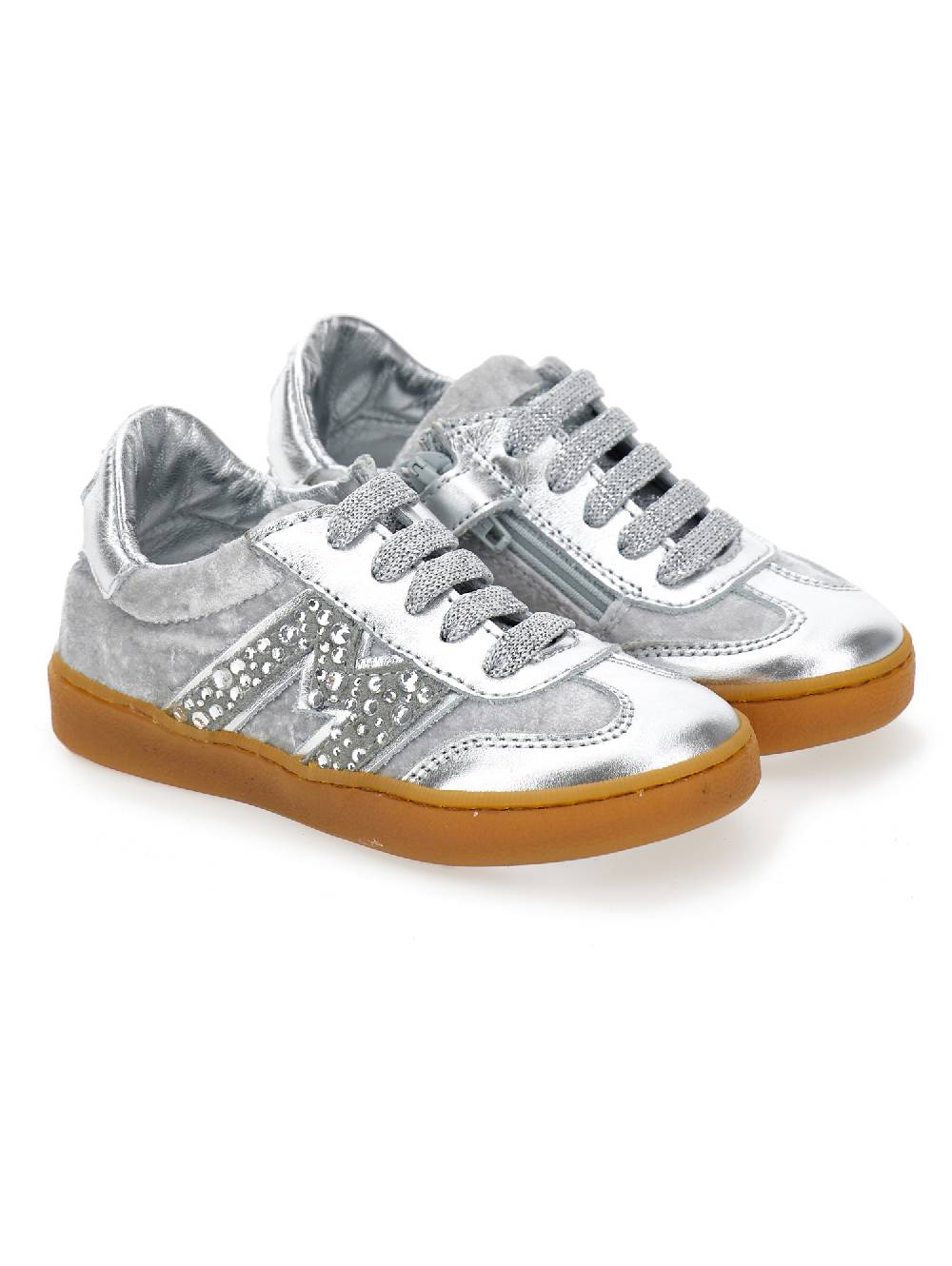 Monnalisa Scarpe velour modello running Ultimi due giorni