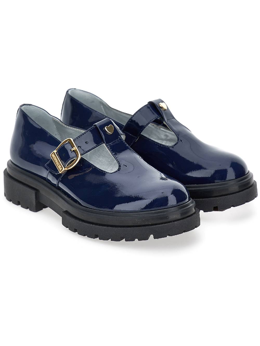 Monnalisa Scarpe vernice modello occhietti Promozione temporanea