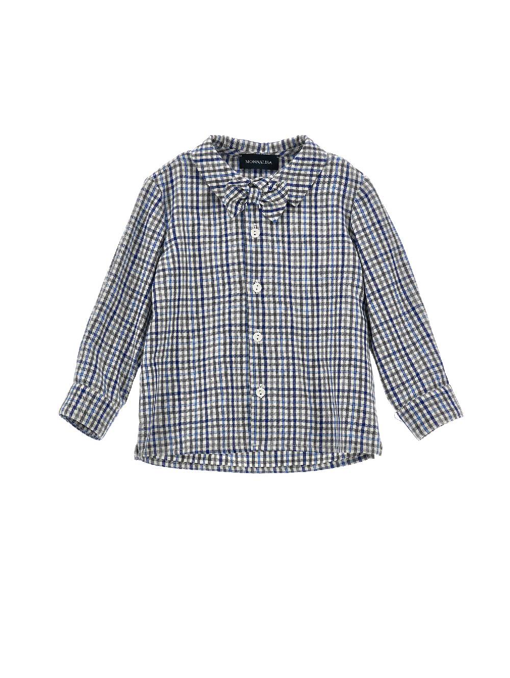 Monnalisa Camicia vaiella check Consegna Veloce
