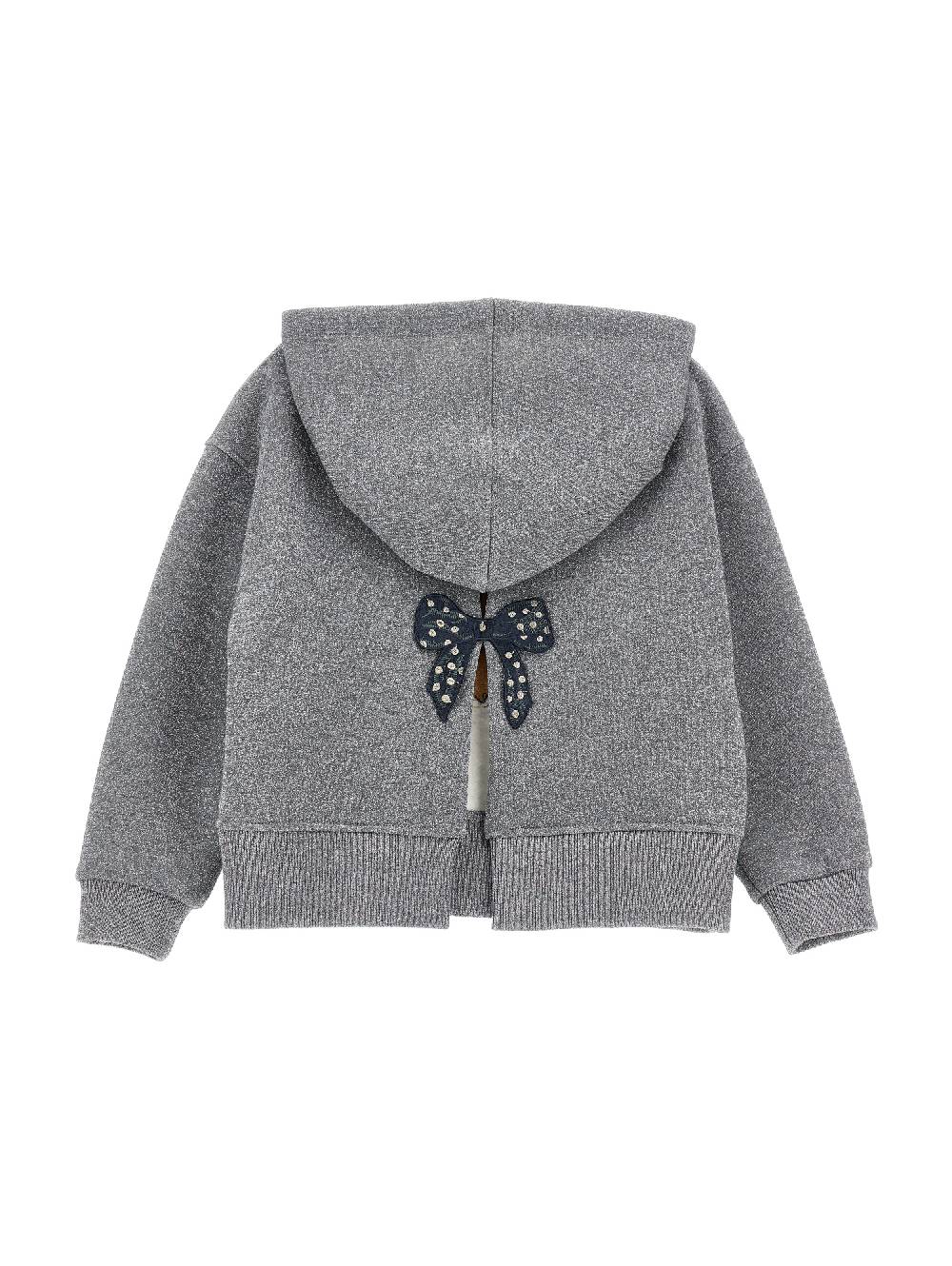 Monnalisa Hoodie lurex Lilli e il Vagabondo Vendita Calda