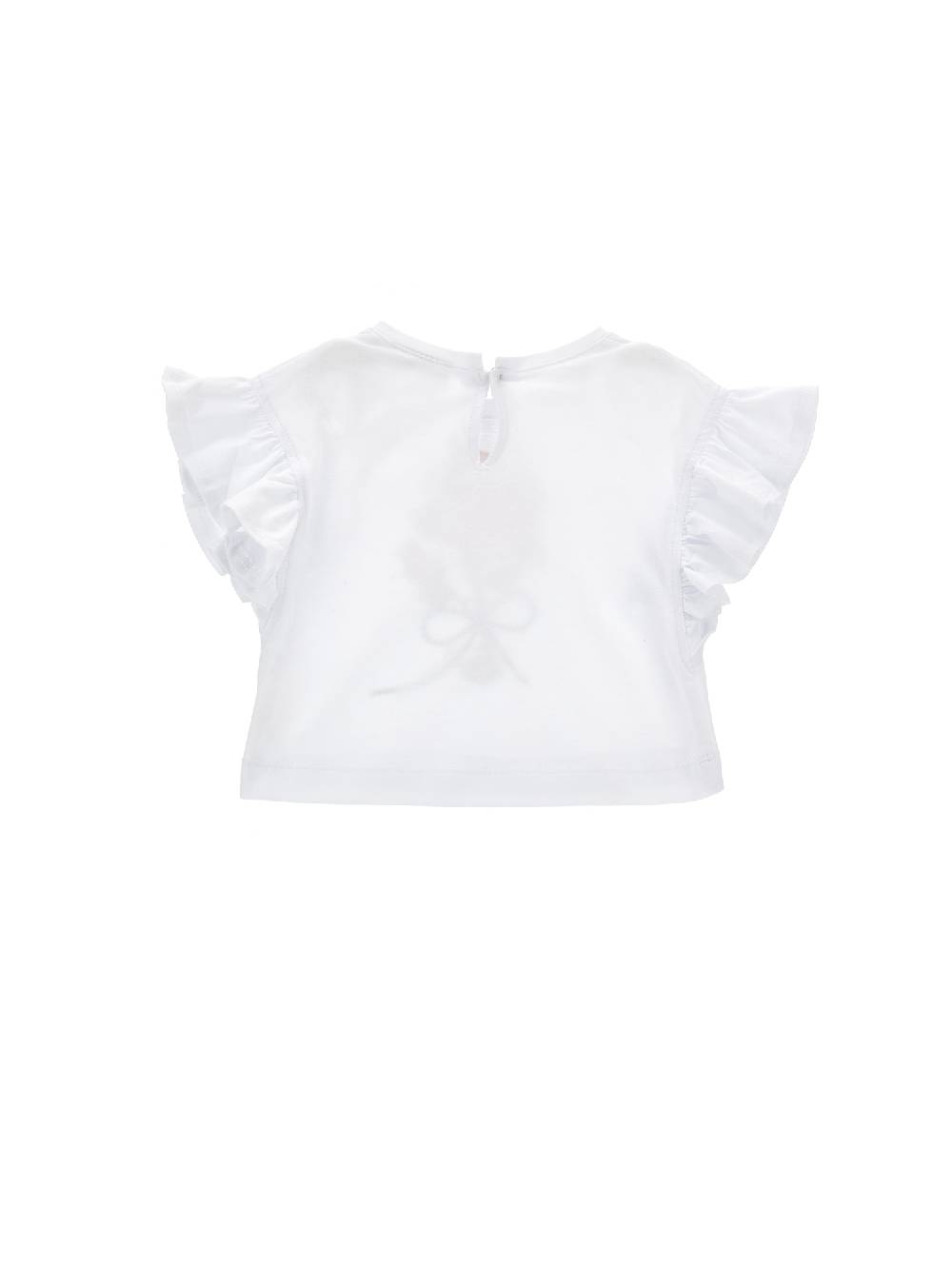Monnalisa T-shirt cropped Special Occasion Prezzo di fabbrica