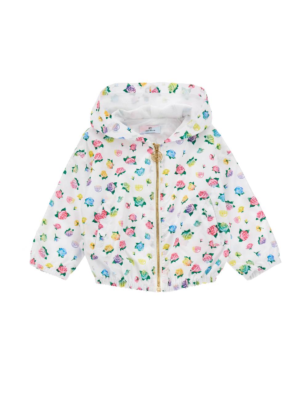 Monnalisa Giacca antivento rose all over Offerta esclusiva