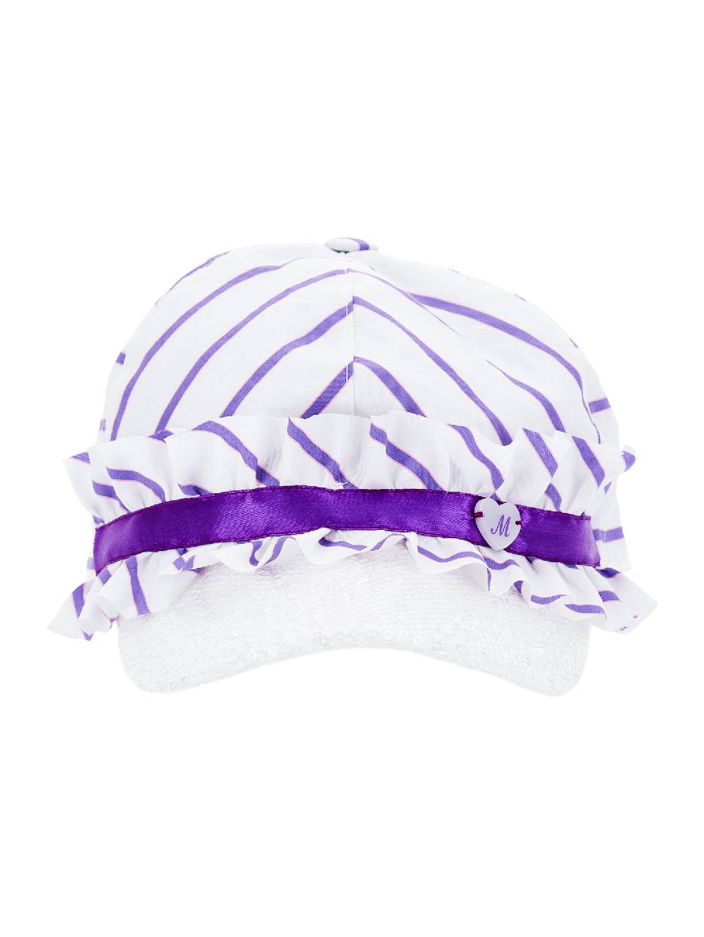 Monnalisa Berretto baseball righe Vendita calda