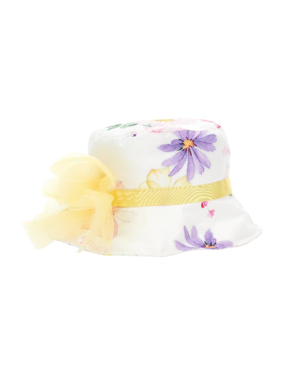 Monnalisa Cappello popeline stampa floreale Online Outlet