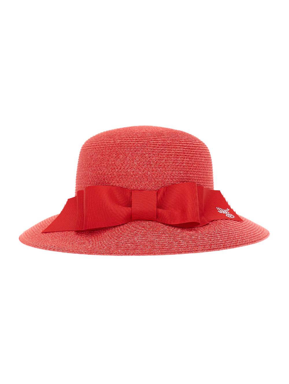 Monnalisa Cappello rafia con nastro Offerte esclusive