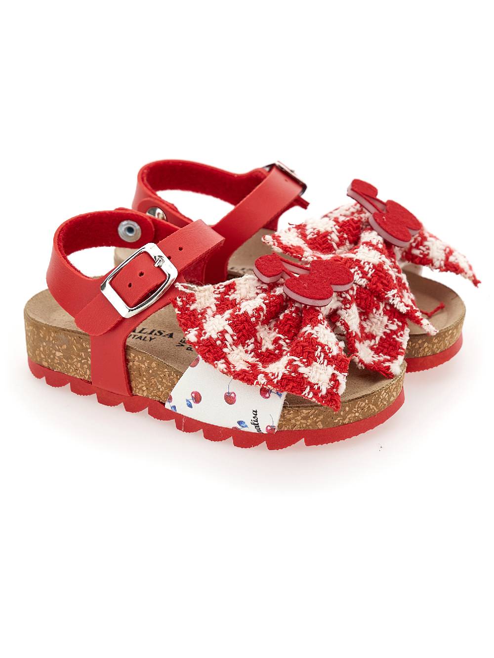 Monnalisa Sandali con fiocco e ciliegie Fino al 65% di sconto