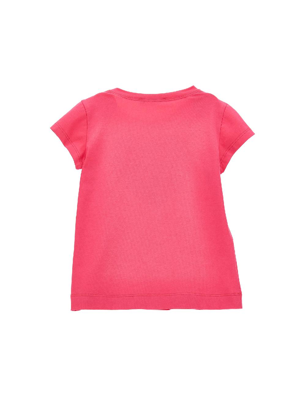 Monnalisa T-shirt jersey cuore paillettes Spedizione Gratuita