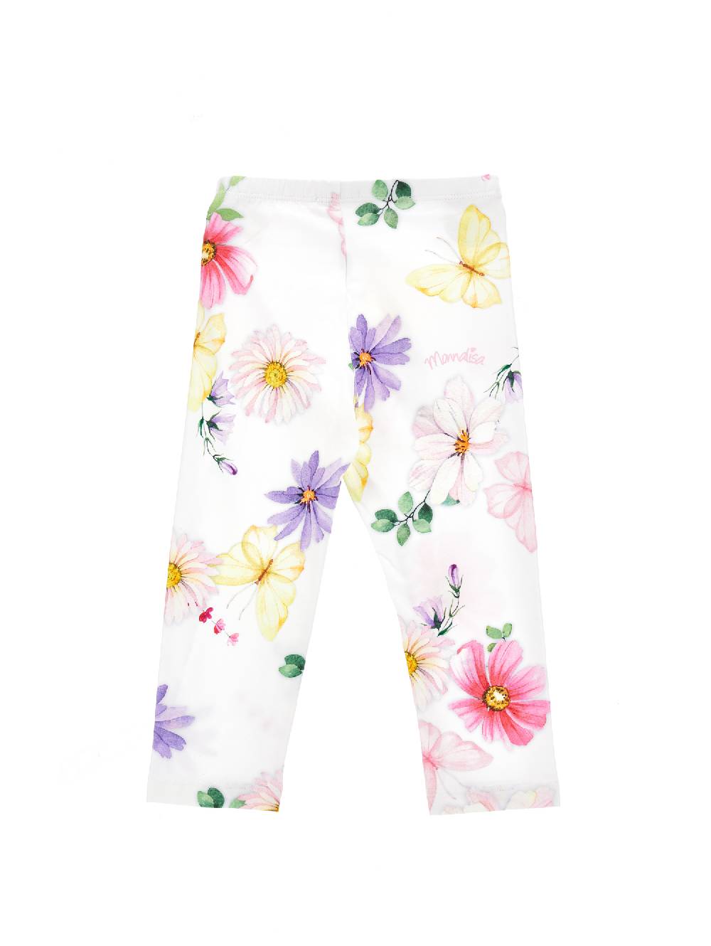 Monnalisa Leggings jersey floreale Consegna Veloce