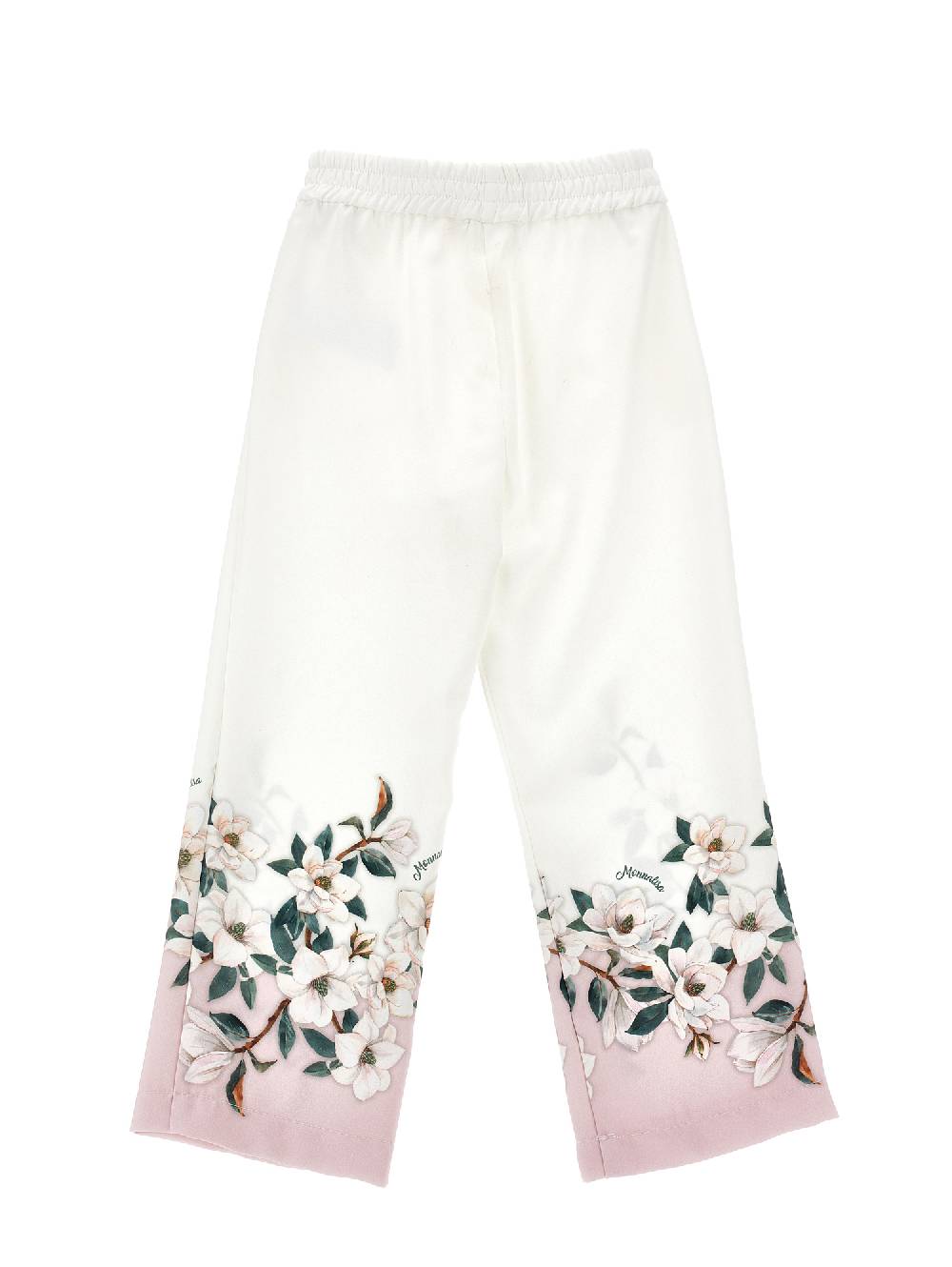 Monnalisa Pantalone palazzo stampa magnolia Sconto