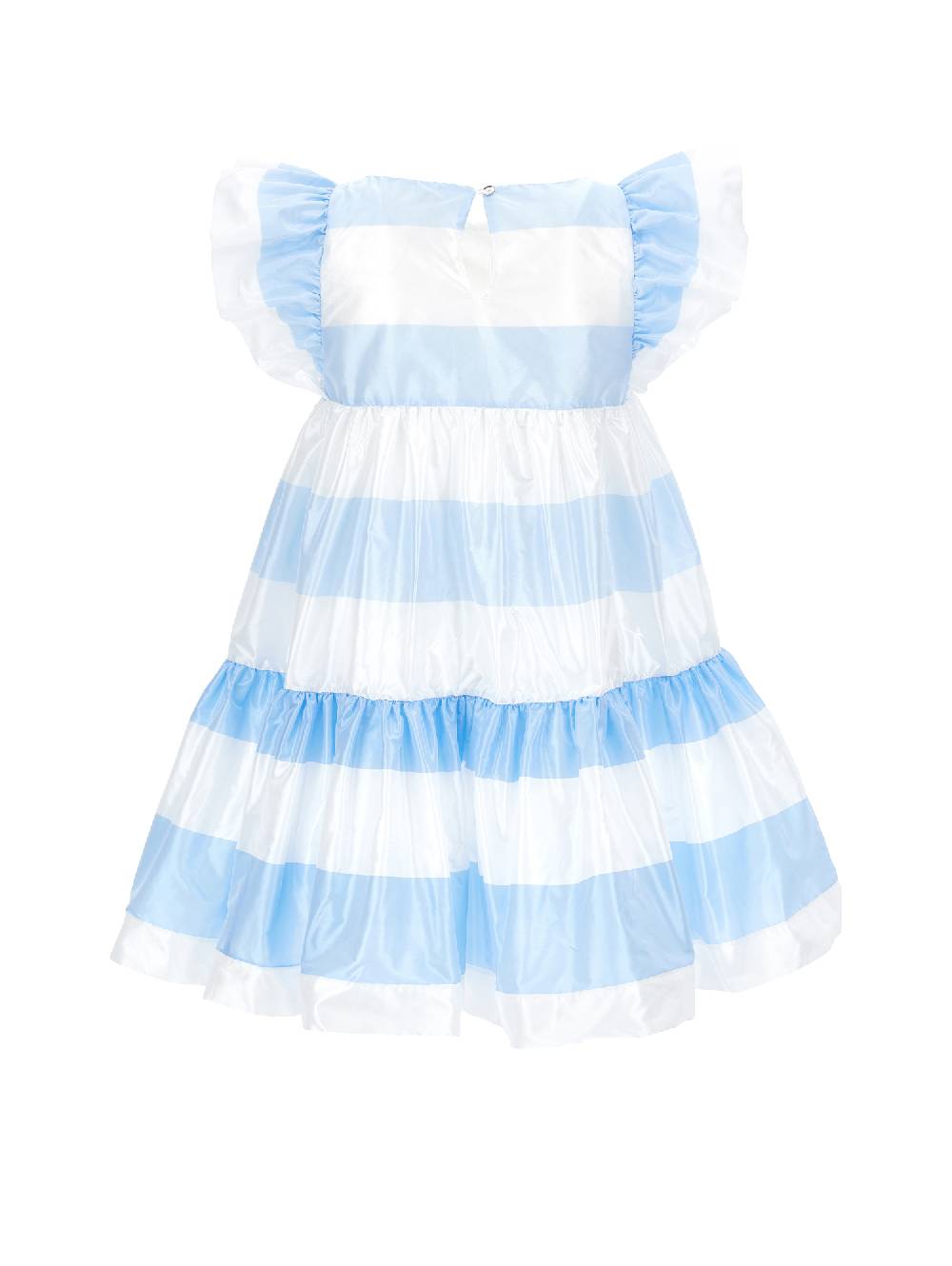 Monnalisa Abito taffeta righe Saldi Di Fabbrica