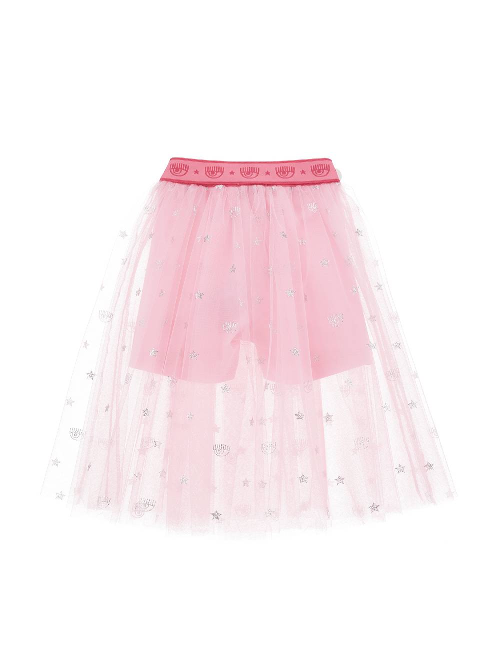 Monnalisa Gonna in tulle Logomania all over Vendite stagionali