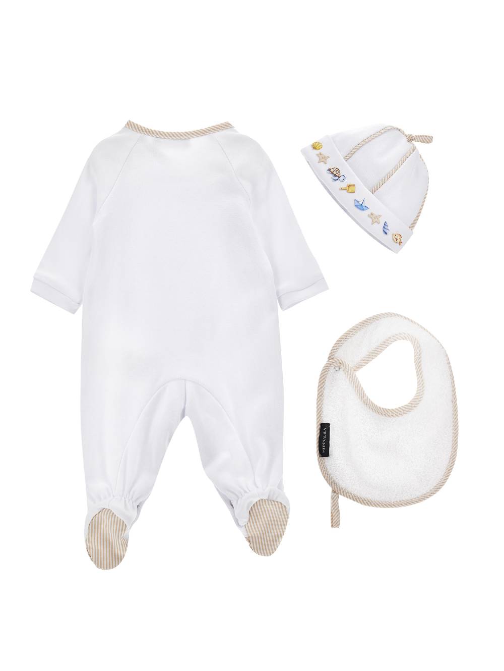 Monnalisa Completo neonato, tre pezzi cotone Mickey Mouse Offerte stagionali