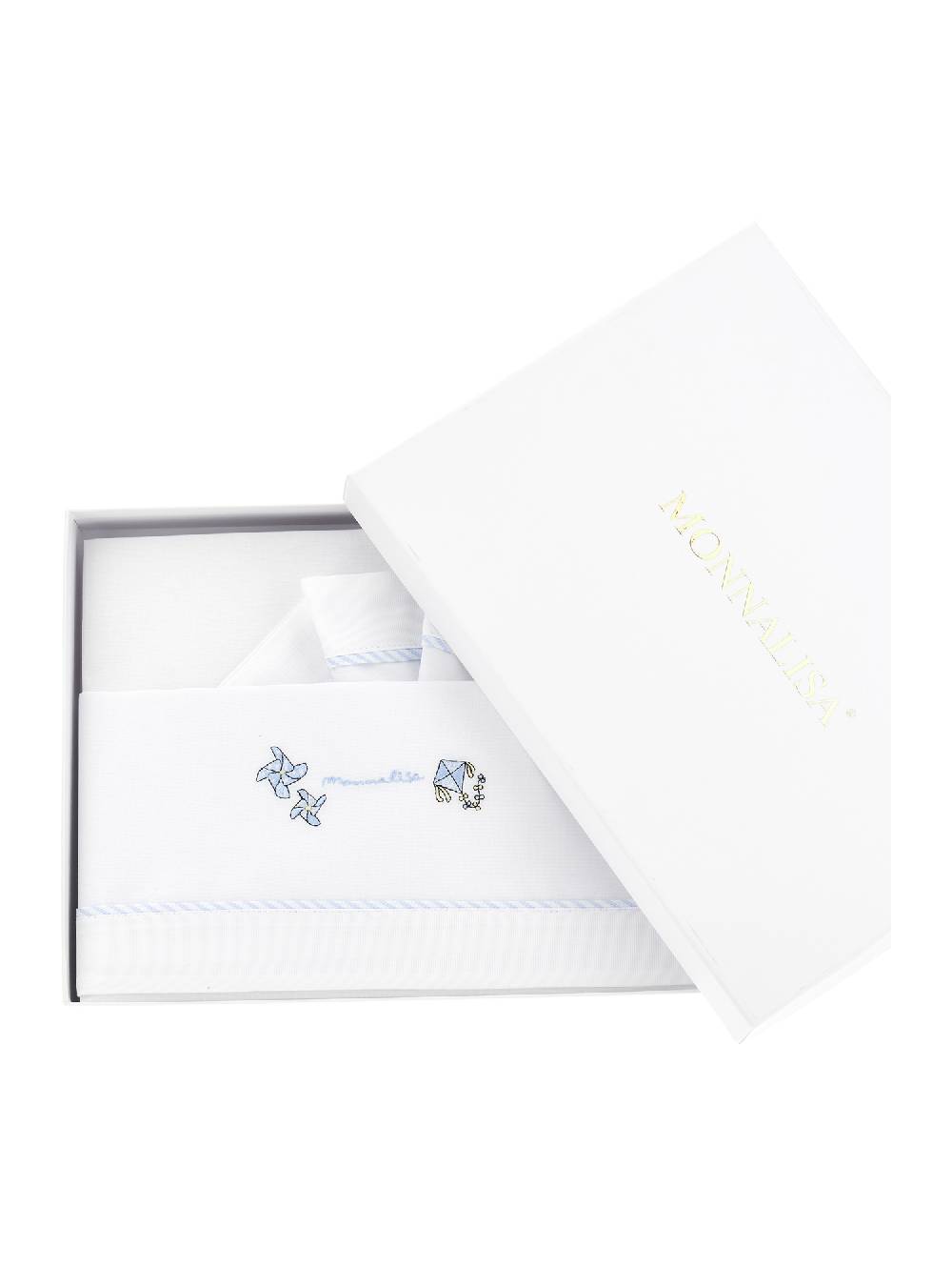 Monnalisa Set lenzuola cotone neonato Liquidazione
