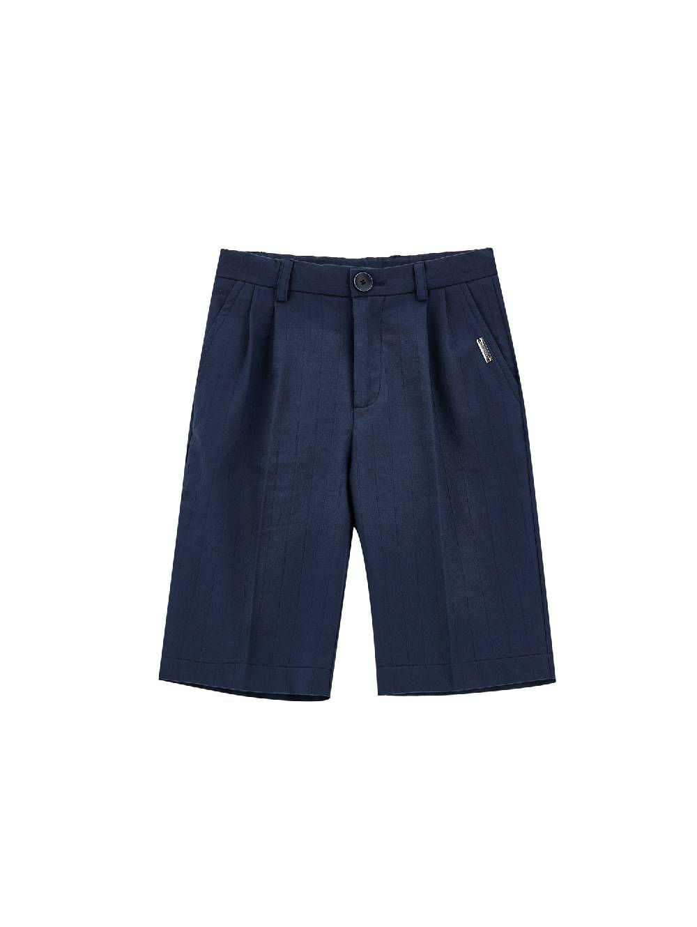 Monnalisa Bermuda gessato monocolore Fino al 50% di sconto