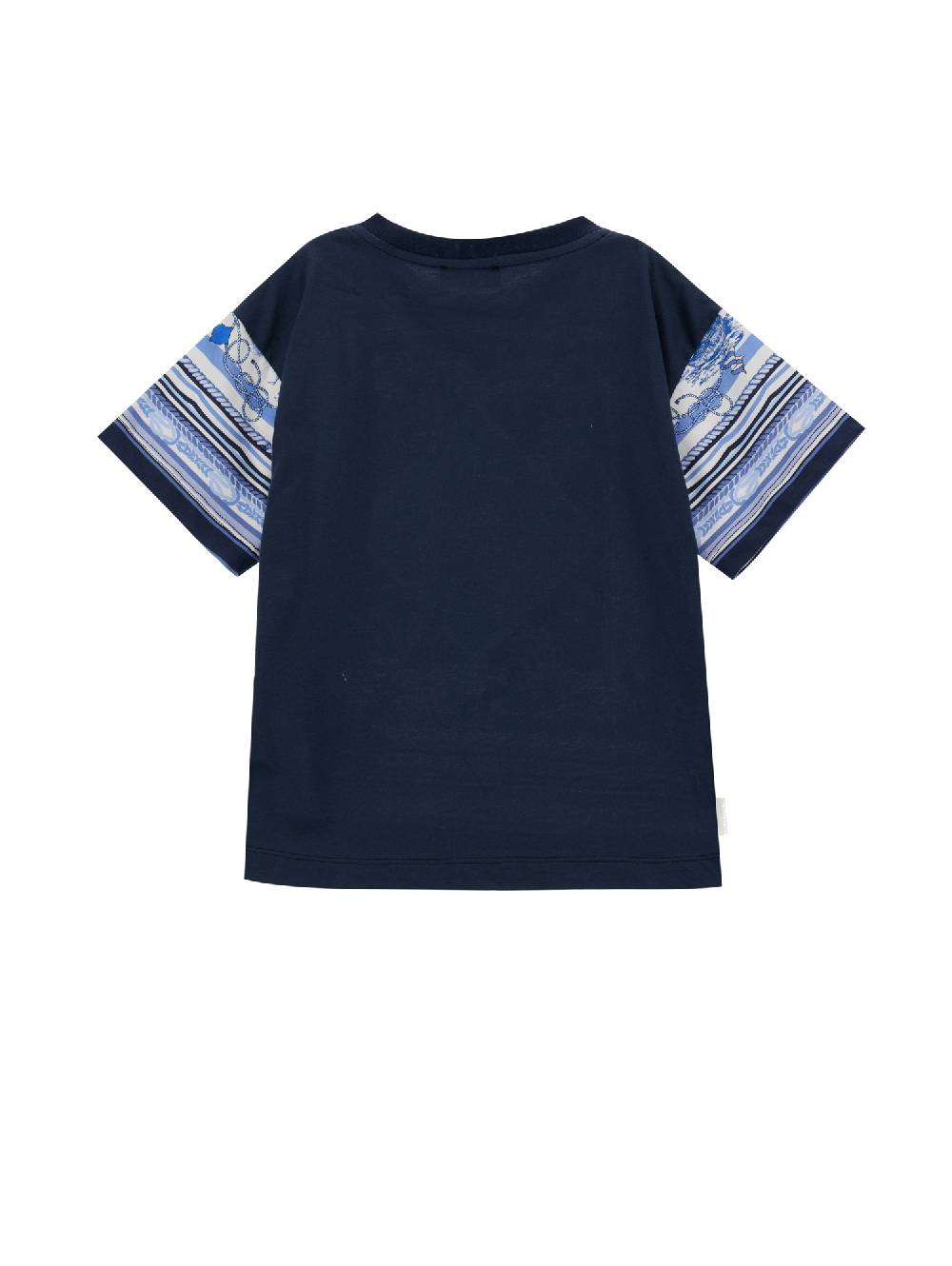 Monnalisa T-shirt jersey marine Esporta salva