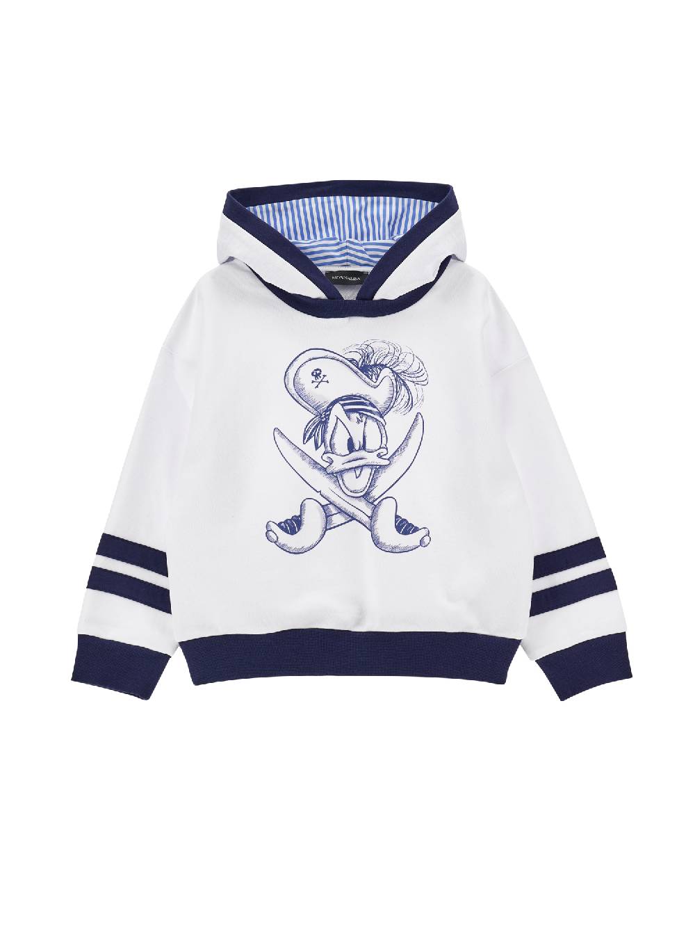Monnalisa Felpa cotone Donald Duck Italy