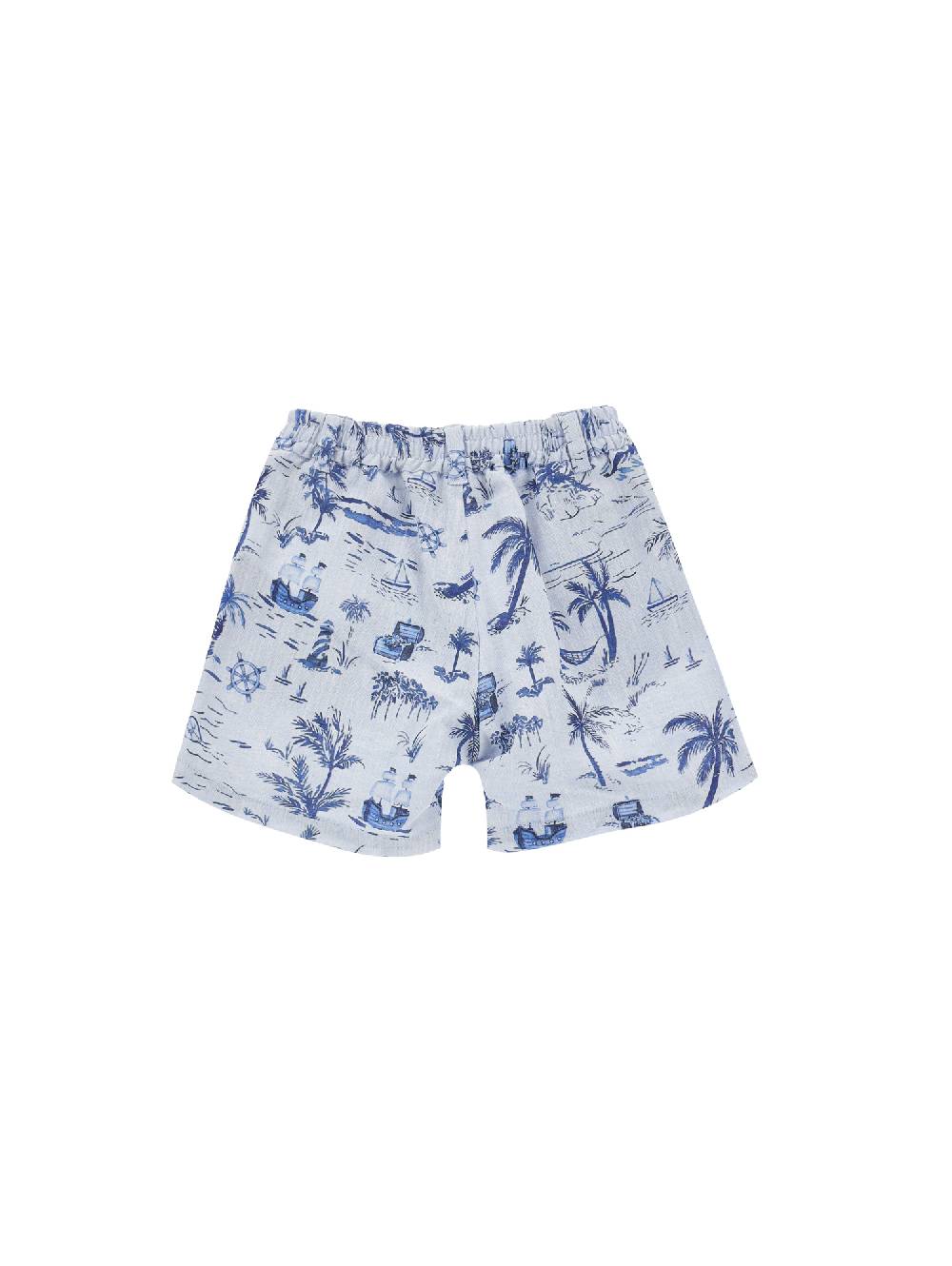 Monnalisa Bermuda tela marine Promozione Limitata