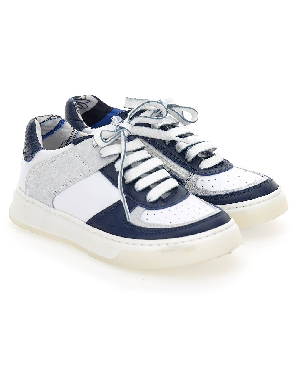 Monnalisa Sneakers pelle e crosta Online Outlet