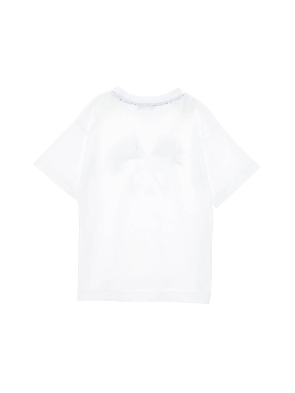 Monnalisa T-shirt cotone stampa bandiere nautiche Offerta temporanea