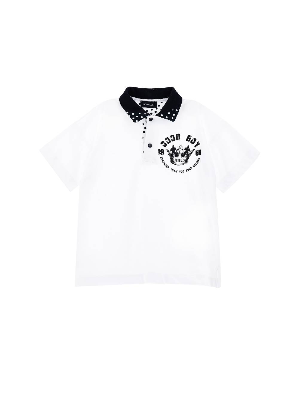 Monnalisa Polo cotone bicolor 2025