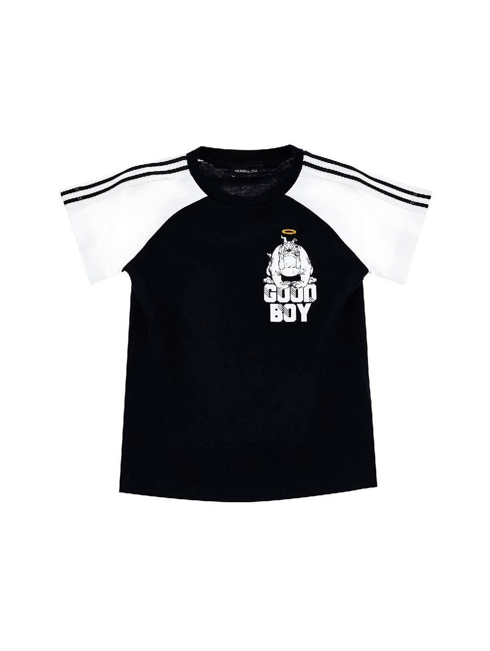 Monnalisa T-shirt bicolor Spike Italy