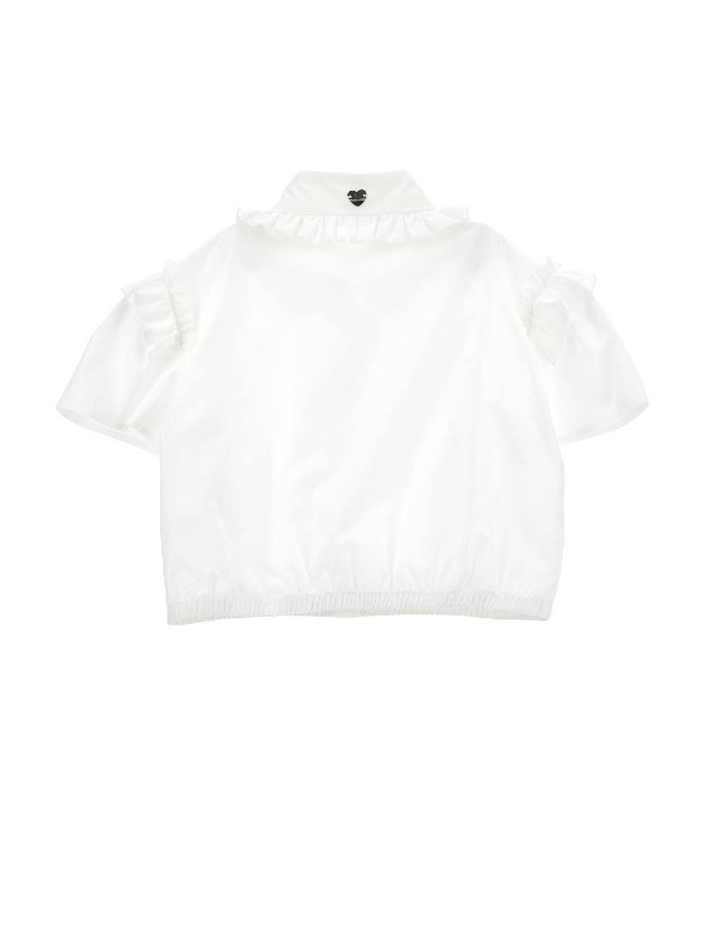 Monnalisa Camicia cotone con arricciatura Acquista Ora