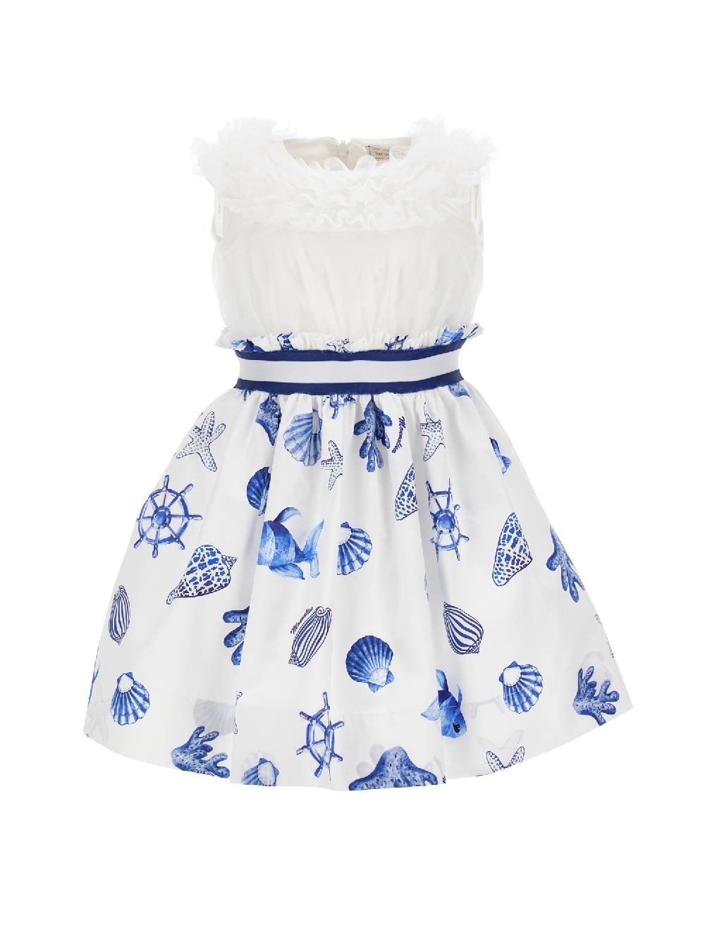 Monnalisa Abito rasatello e tulle Offerta Giorno del Papà