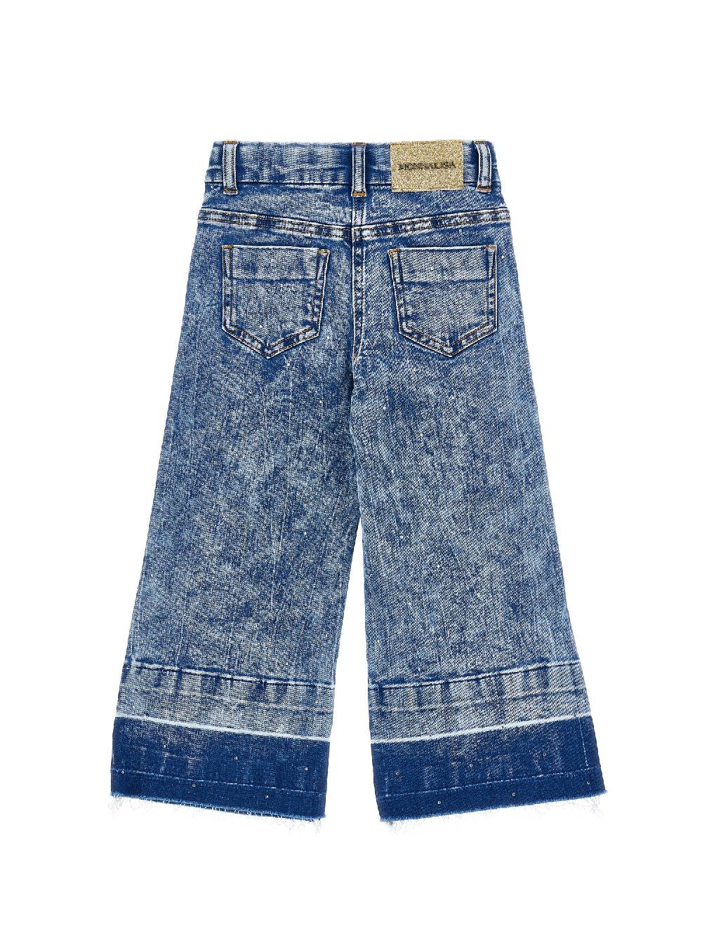 Monnalisa Jeans cinquetasche flare Vendita calda