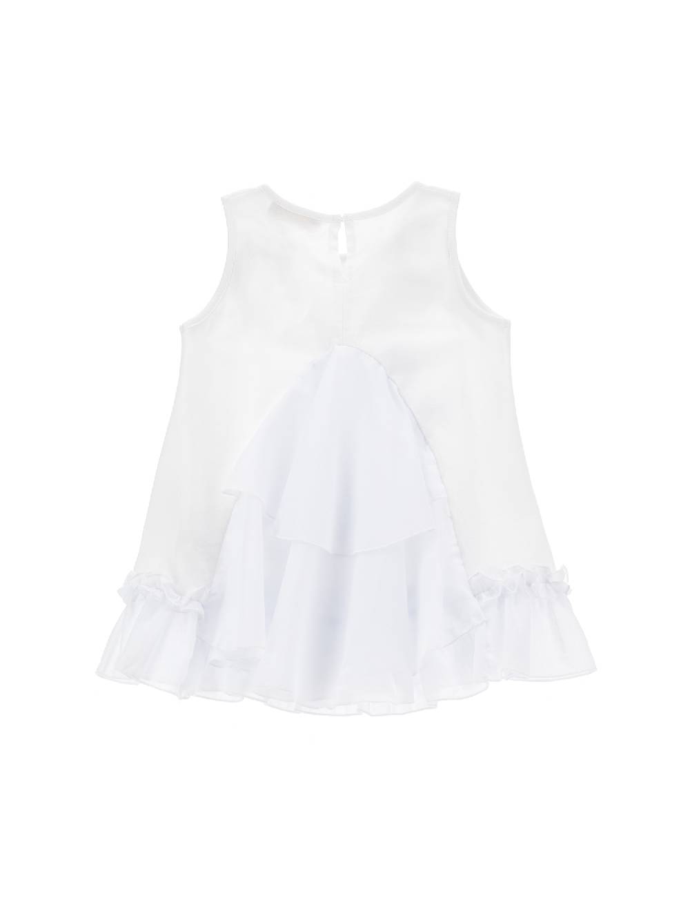 Monnalisa Maxi t-shirt smanicata strass Offerta temporanea