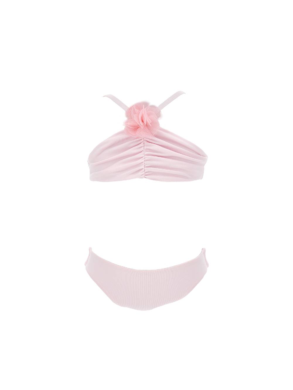 Monnalisa Costume due pezzi con pompon in tulle Enormi risparmi