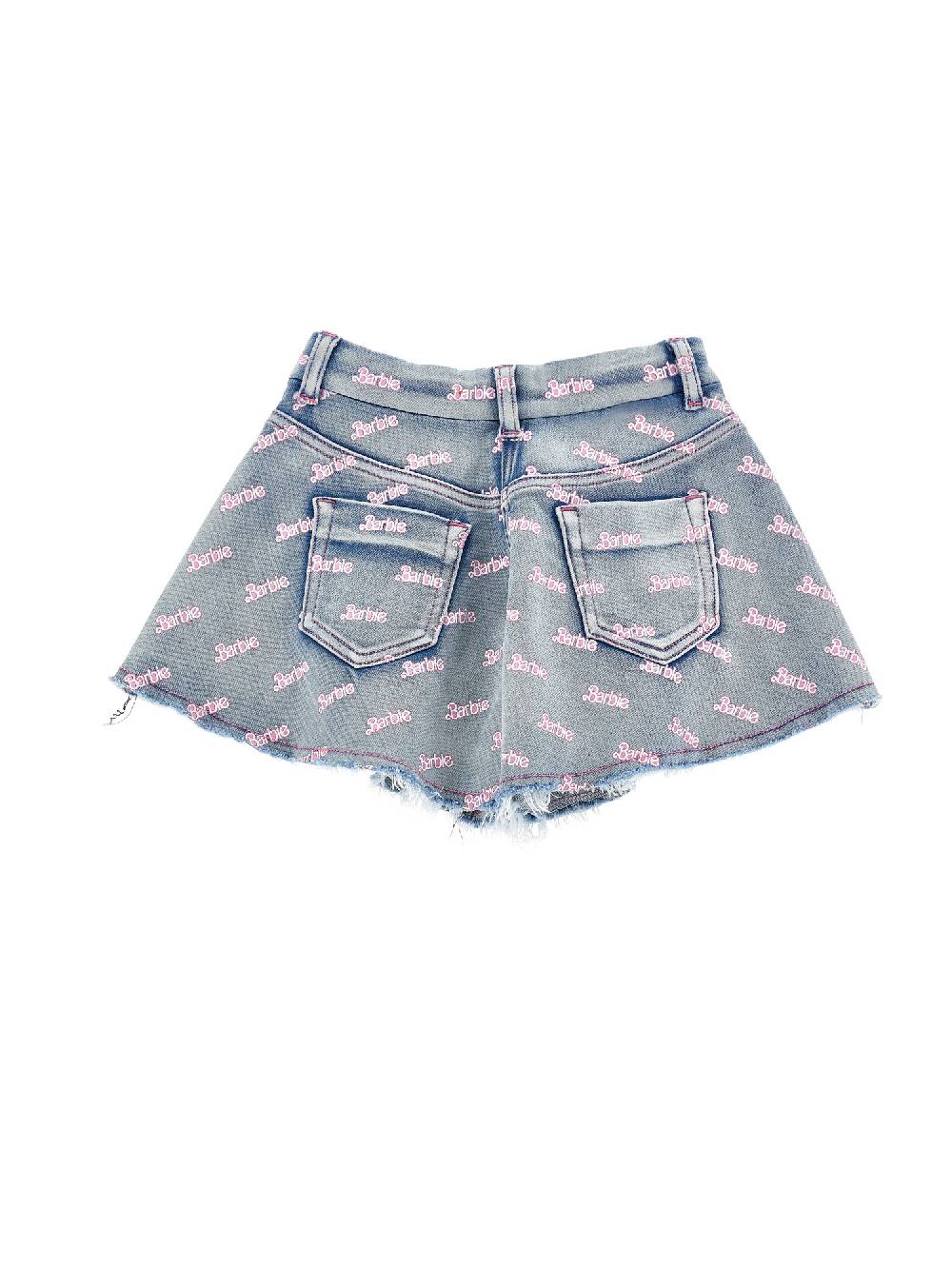 Monnalisa Shorts denim Barbie Promozione temporanea