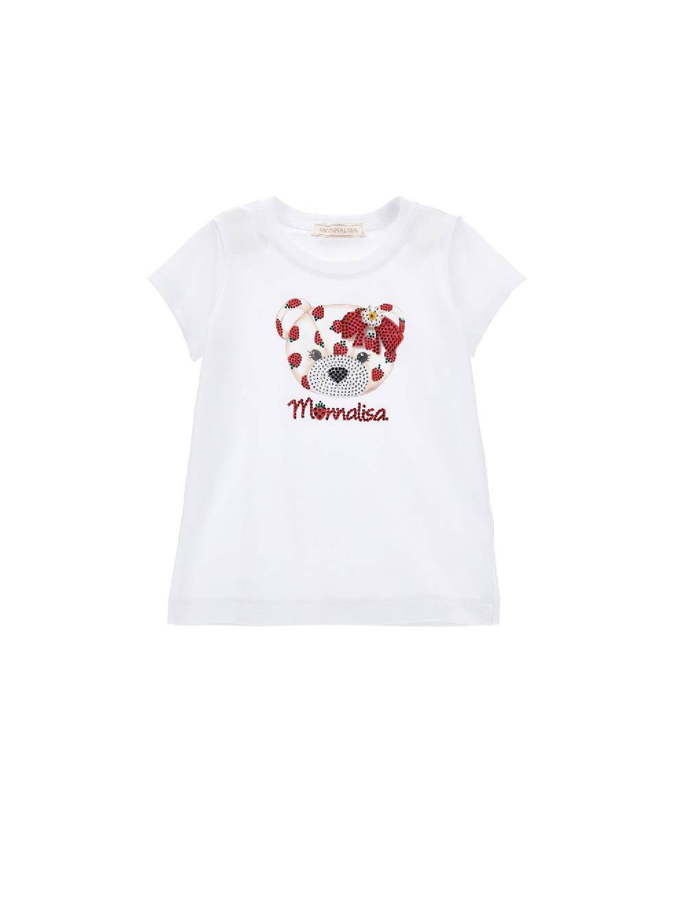 Monnalisa T-shirt teddy bear strass Duty-free