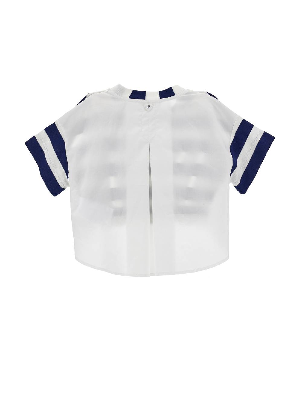 Monnalisa T-shirt punto Milano marine Consegna Veloce