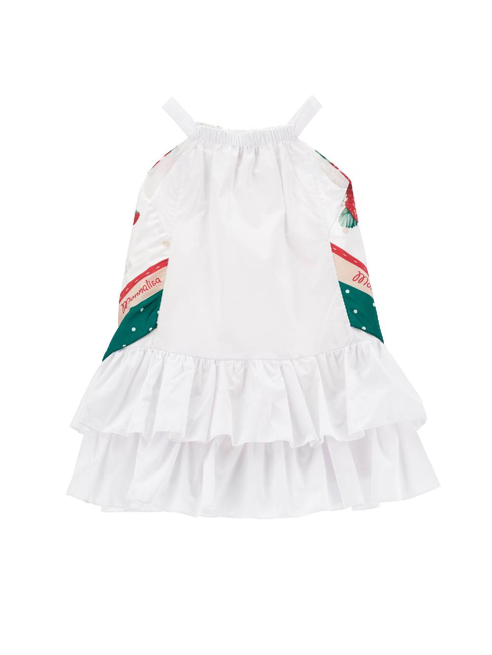 Monnalisa Abito con spalline e inserto foulard Online