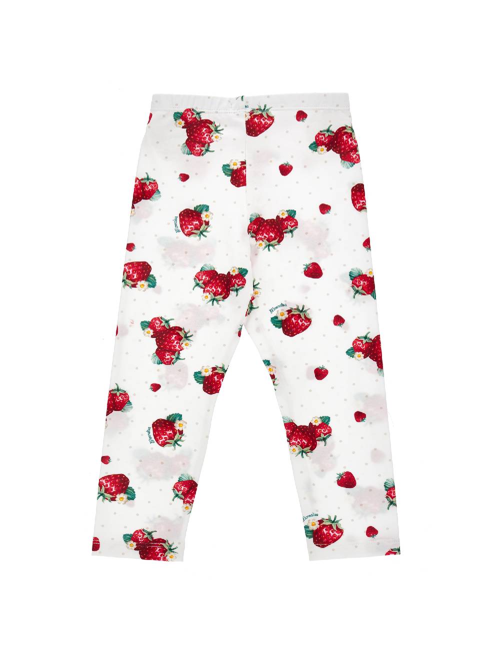Monnalisa Leggings jersey stampa fragole In Vendita