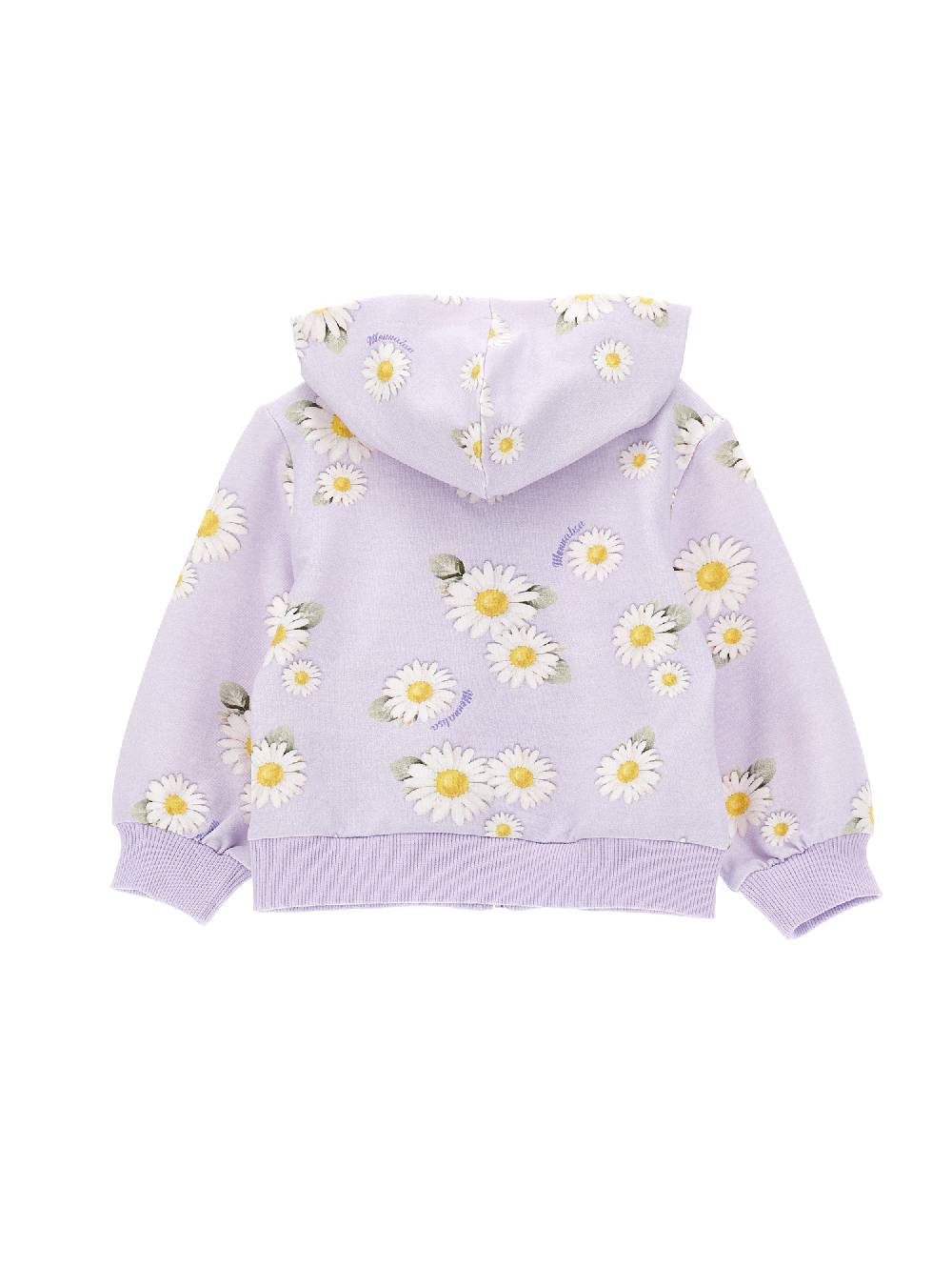 Monnalisa Felpa con cappuccio margherite Offerta San Valentino