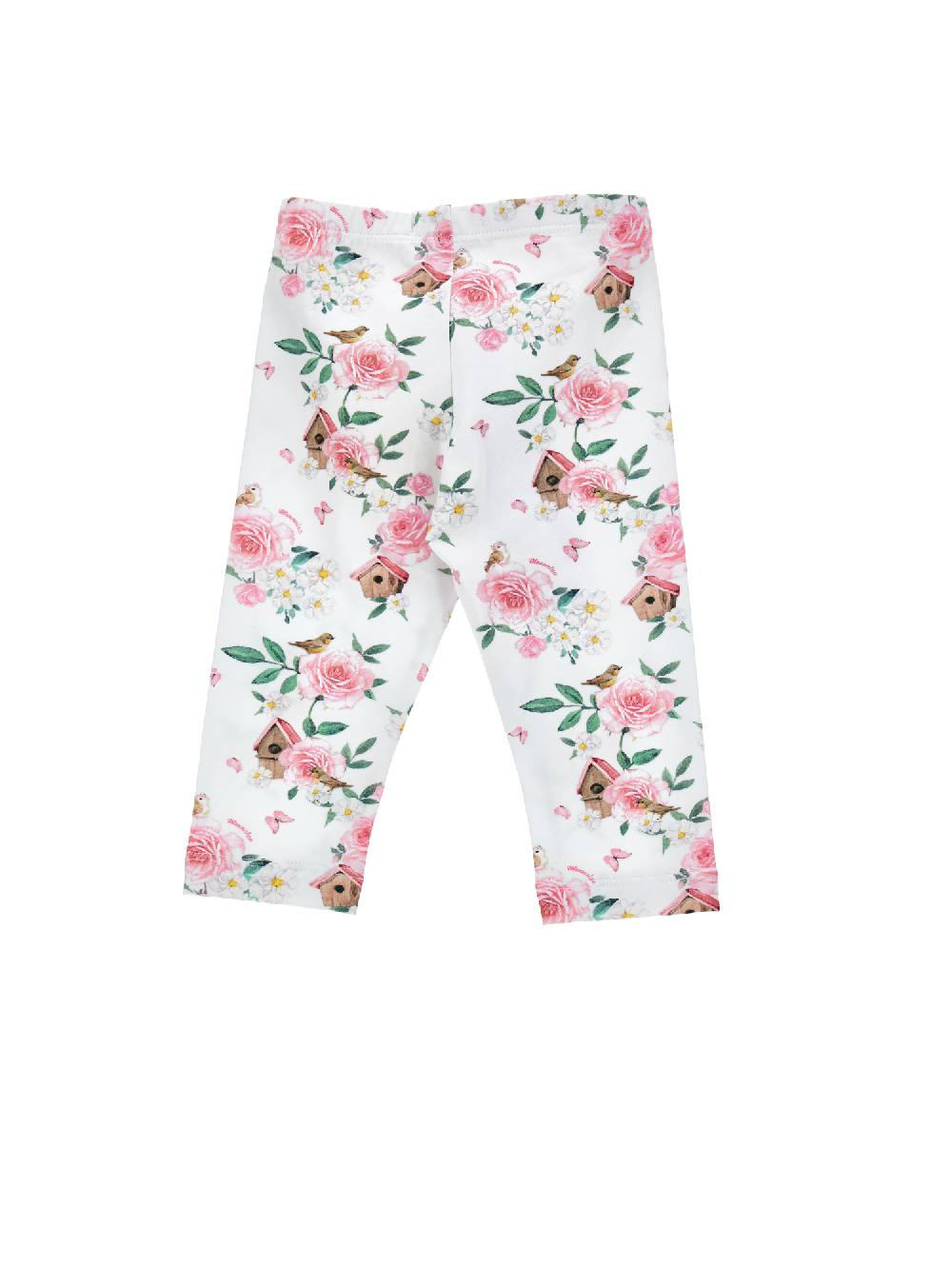 Monnalisa Leggings cotone stampa floreale Latest fashion