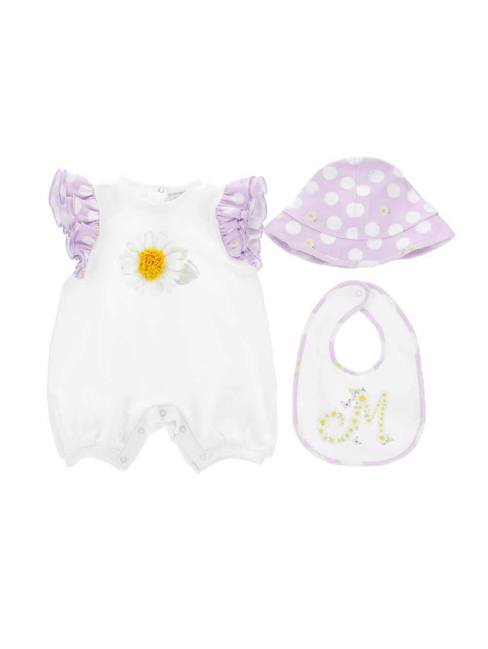 Monnalisa Completo tre pezzi summer time Ritorno libero