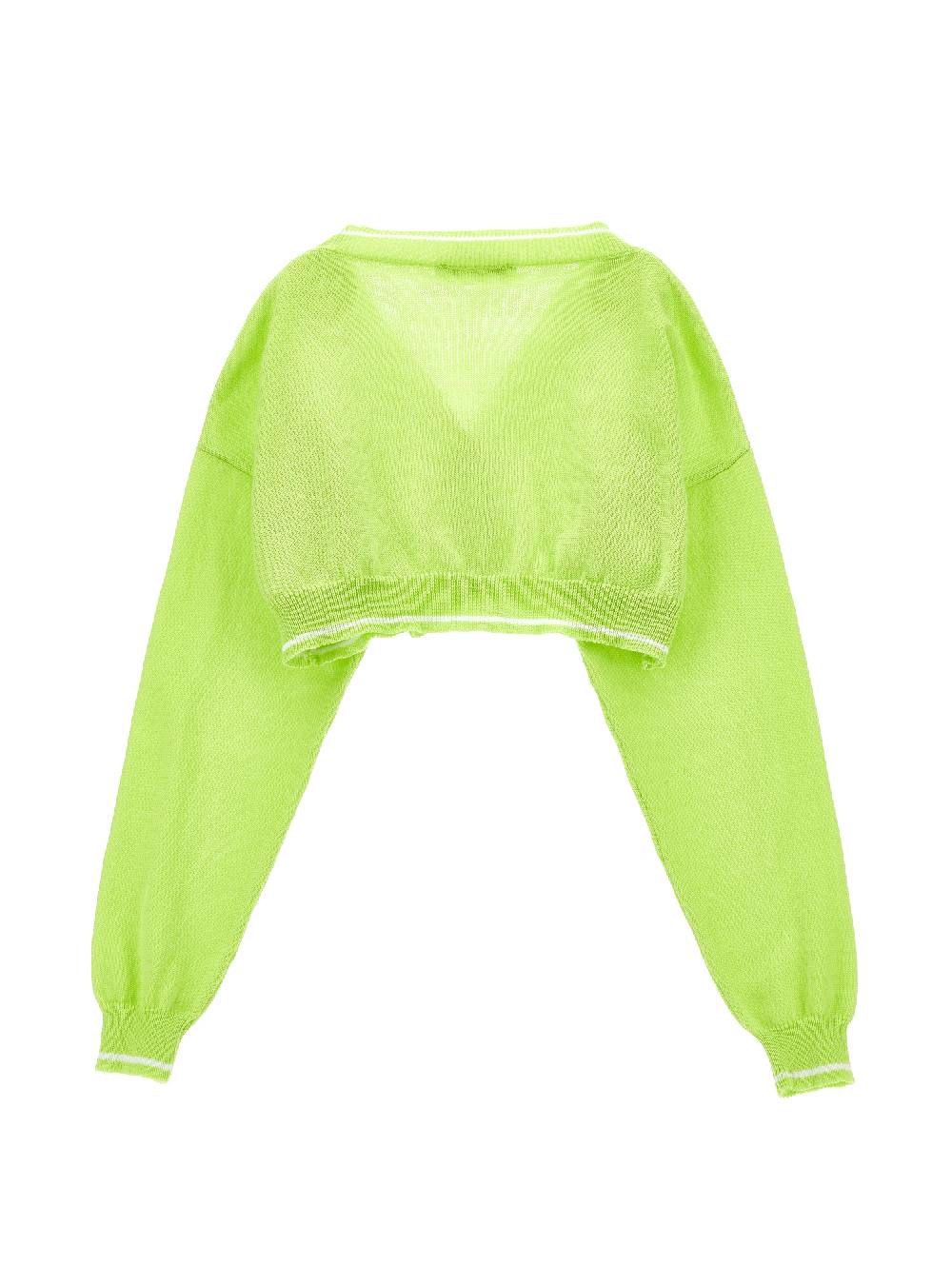 Monnalisa Cardigan corto in maglia Vendite Flash