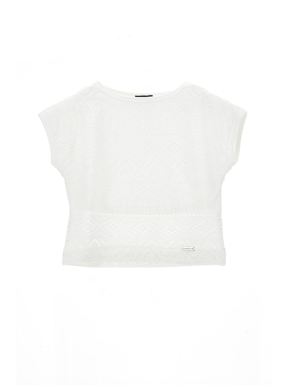Monnalisa Top jersey traforato Grande vendita