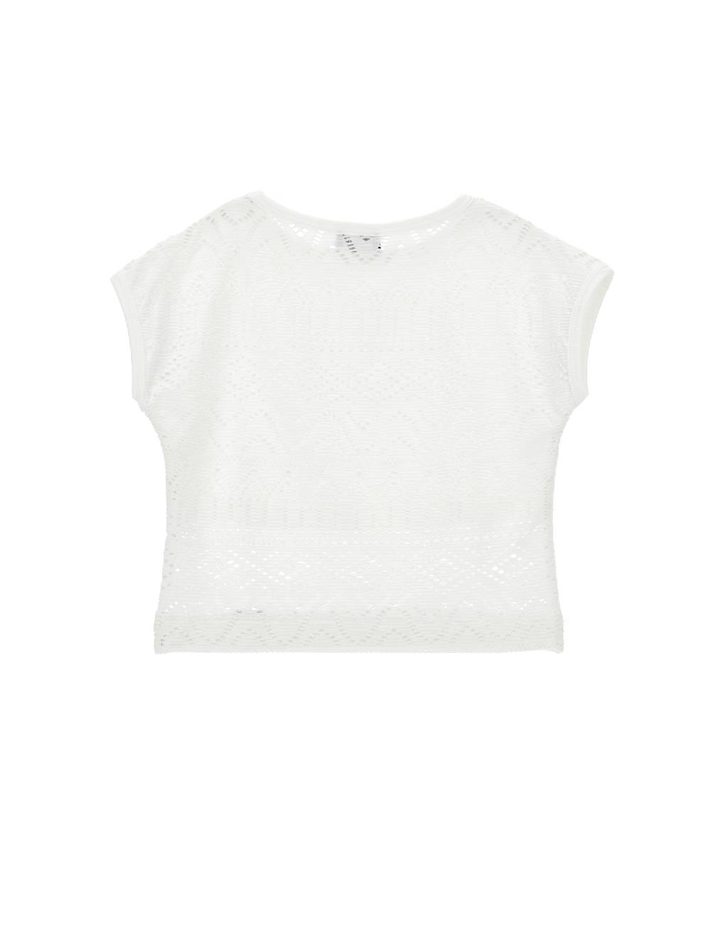 Monnalisa Top jersey traforato Grande vendita