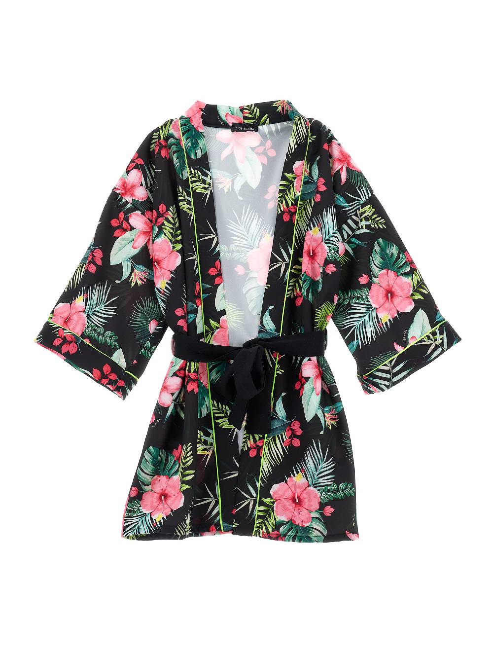 Monnalisa Giacca kimono stampa jungle Flash Sale