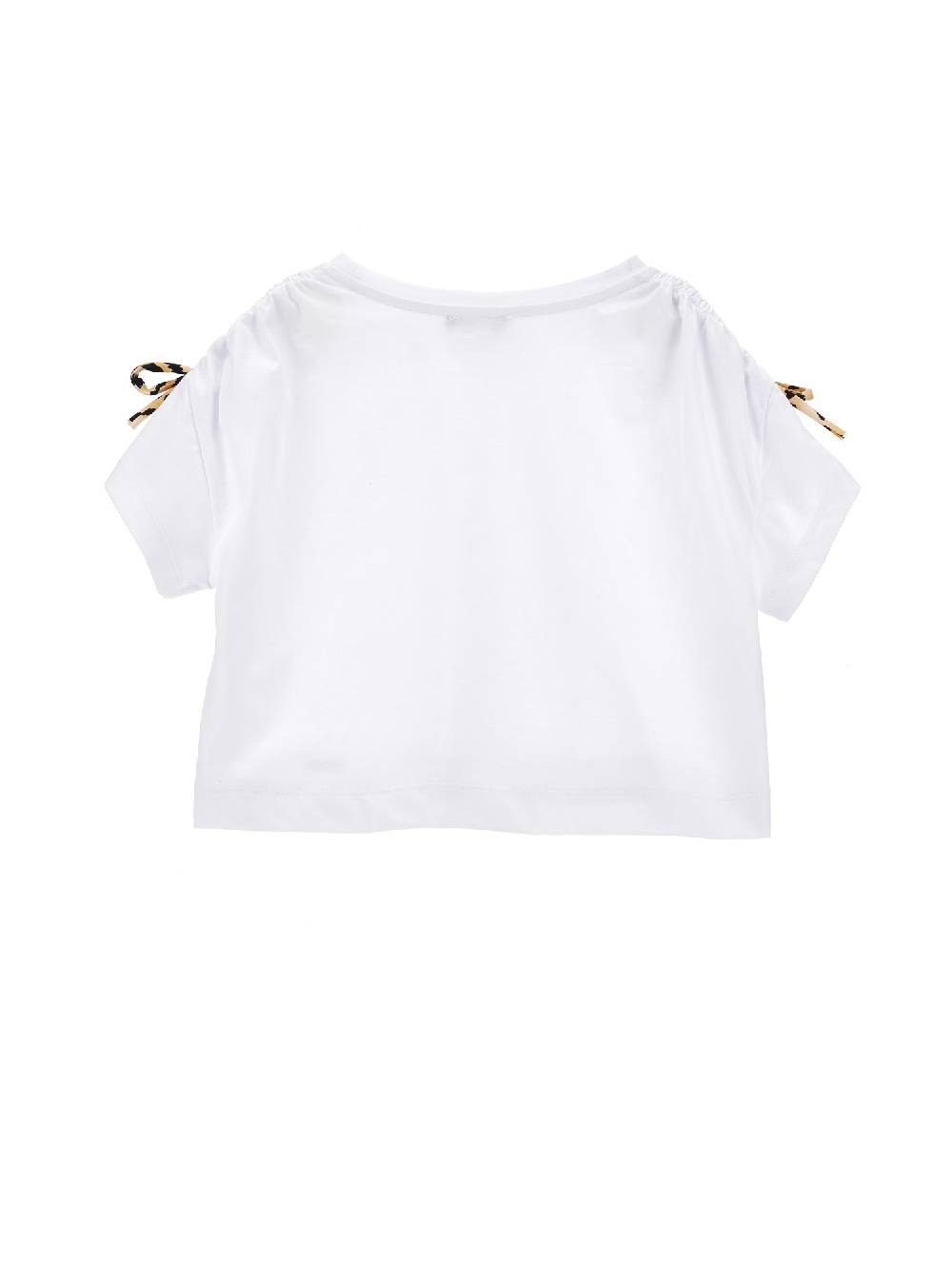 Monnalisa T-shirt cotone organico cropped Vendite stagionali