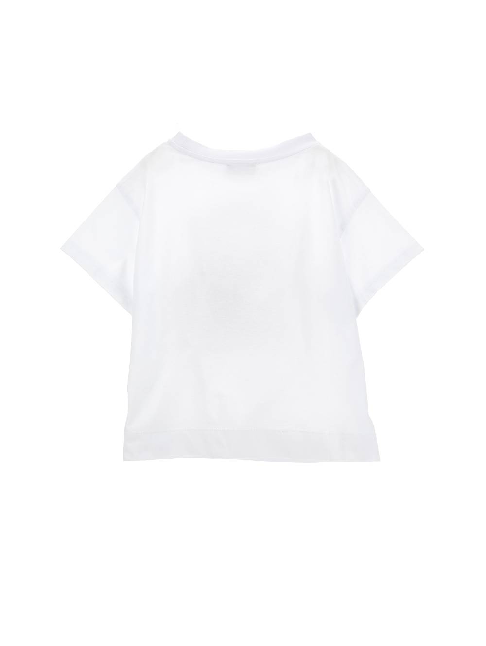 Monnalisa T-shirt jersey con strass Offerta migliore