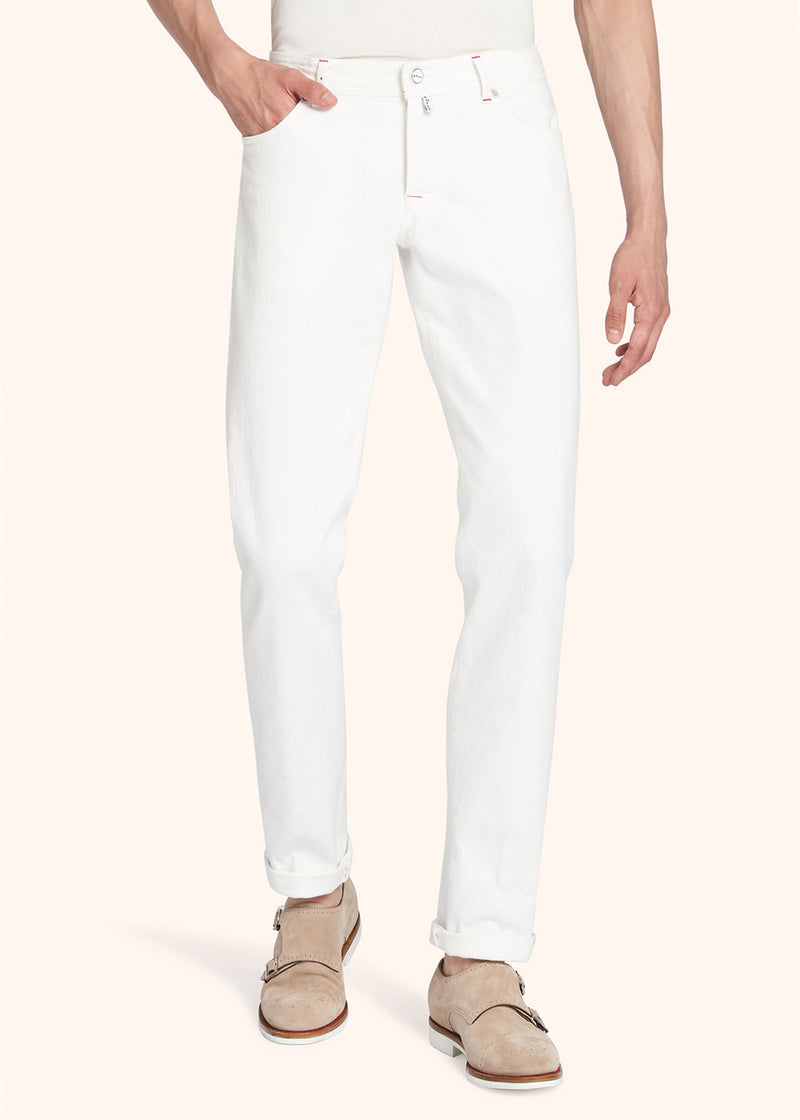 Kiton PANTALONI ULTRA SLIM COTONE UPNJSM2J0737B13 Ultimi tre giorni