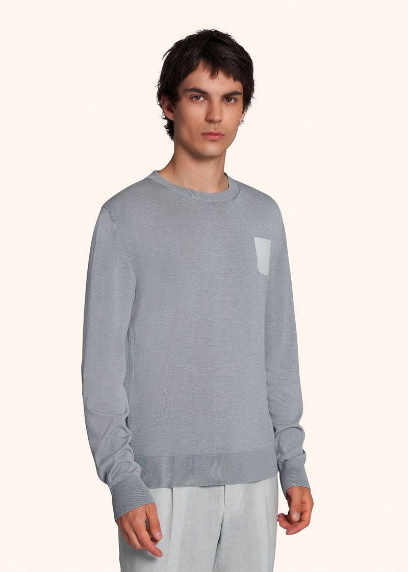 Kiton MAGLIA GIROCOLLO M/L SETA UMK039001 Promozione temporanea